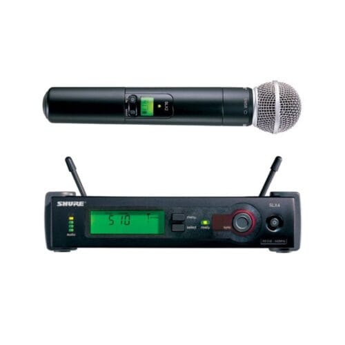 shure slx2/slx4 trådløs mikrofon